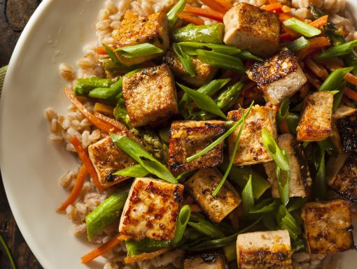 Meatless Recipe Tofu Stir Fry