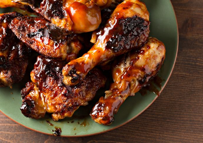chipotle barbecued chicken legs