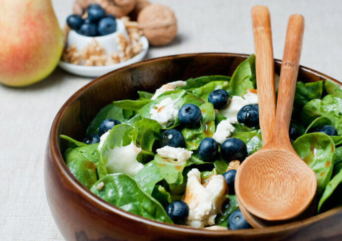 Blueberry chicken salad