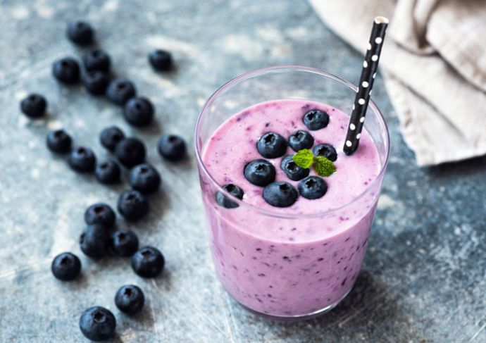Blueberry smoothie