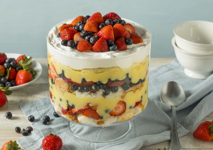Fresh Fruit Trifle
