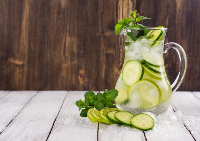 Spa Water Zero Proof Cocktail Recipe