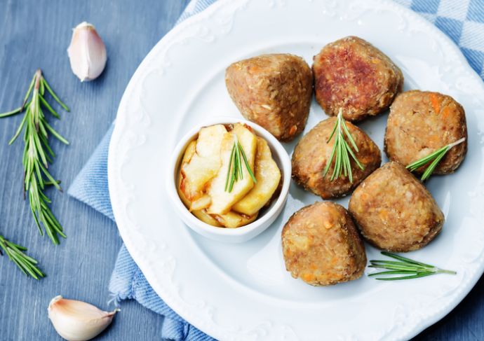 Apple Honey Chicken Meatballs