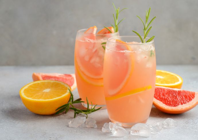 Grapefruit Pickle Juice Mocktail Recipe