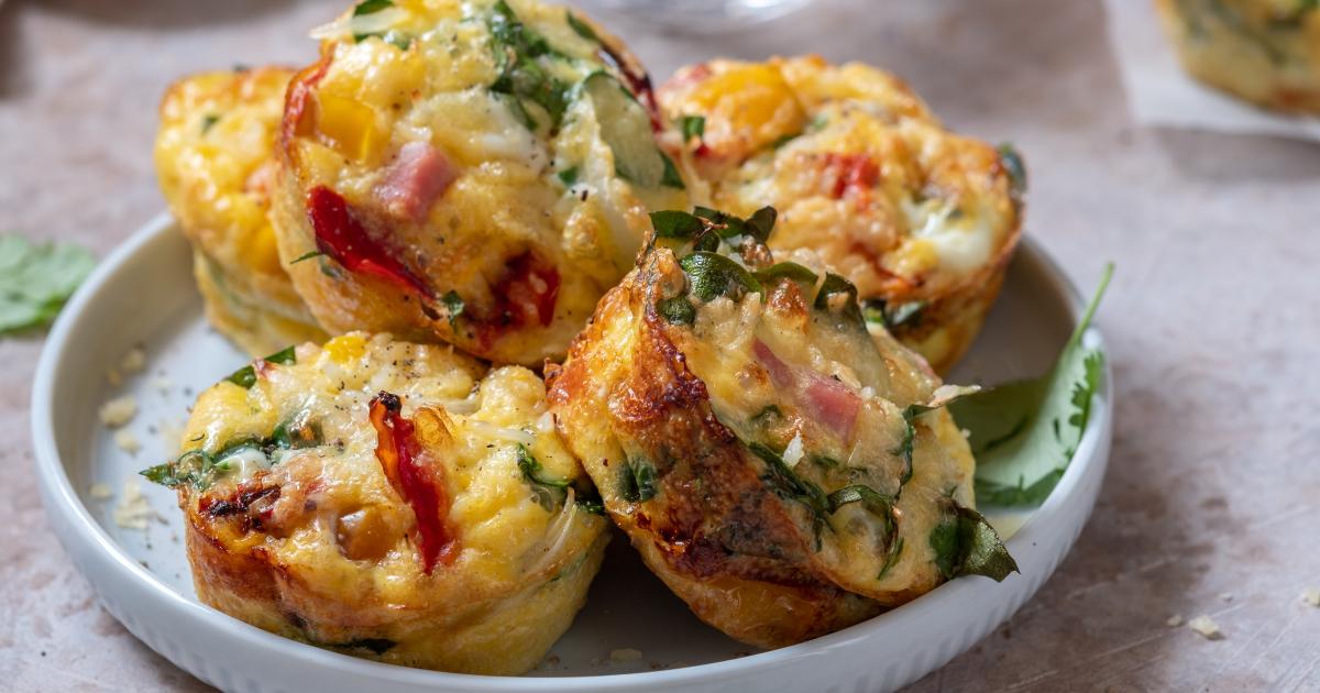 Crustless Quiche Lorraine Muffins Ochsner Health