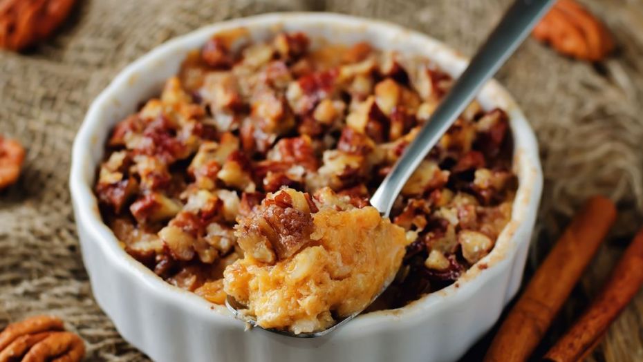 Sweet Potato Pecan Casserole