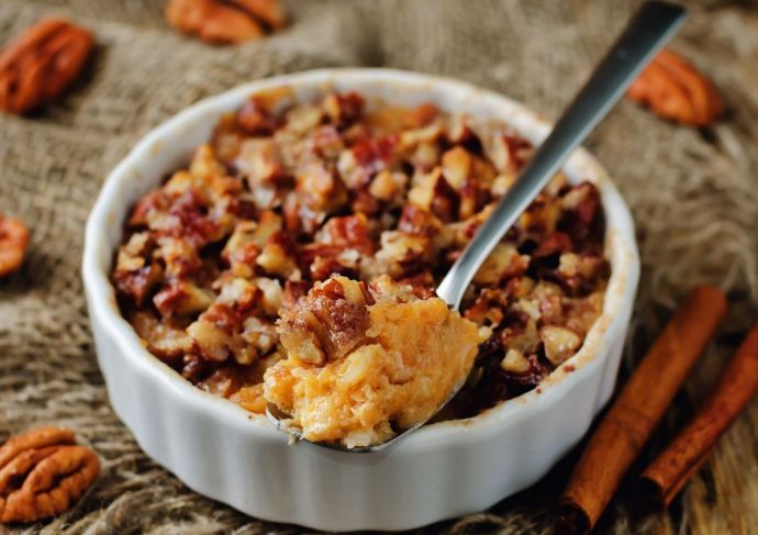 Sweet Potato Pecan Casserole