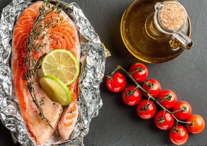 Mediterranean Salmon in Foil Packets Recipe
