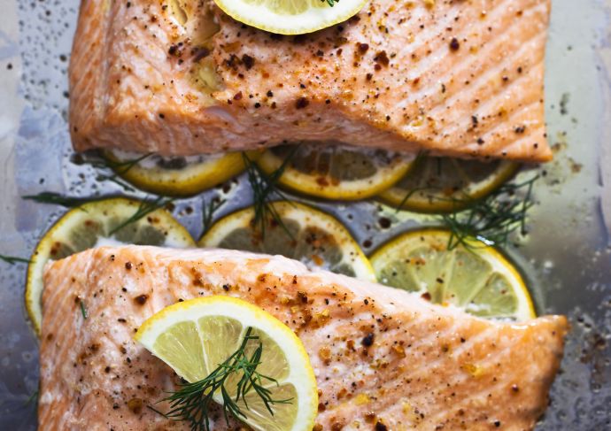 Lemon dill salmon
