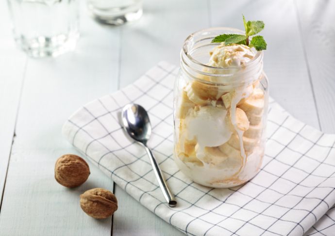 Mason Jar Ice Cream