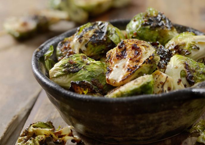 Roasted brussels sprouts