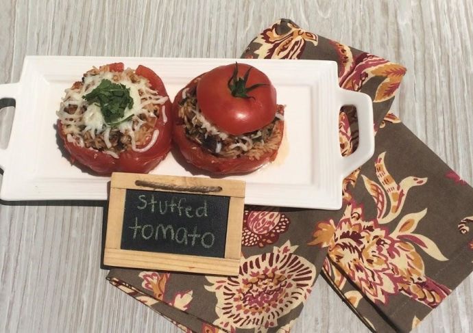 Creole Stuffed Tomato