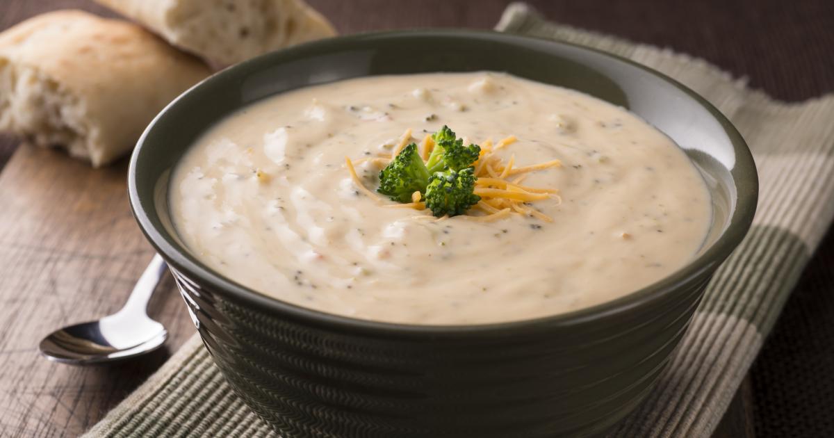 How To Make Healthier, High-Protein Broccoli Cheddar Soup | Ochsner Health