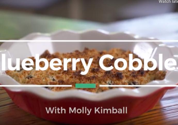 Blueberry Cobbler Molly Kimball