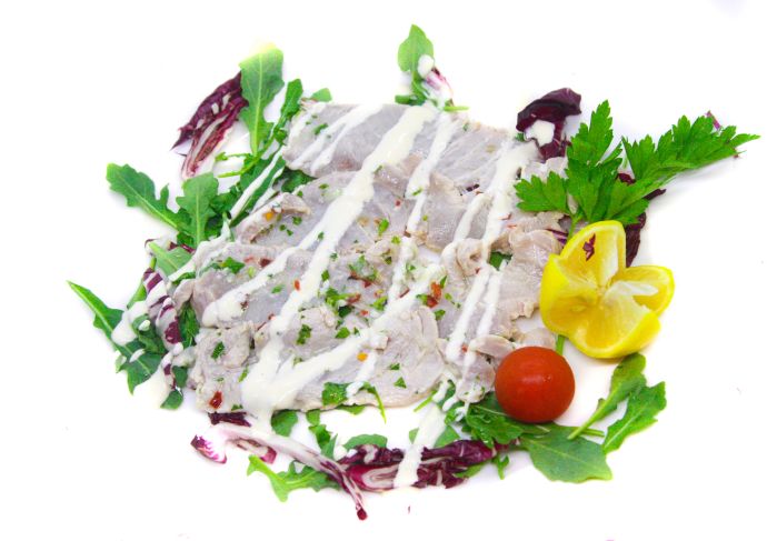 Tuna Carpaccio Andreas photo cred Emily Eickhoff