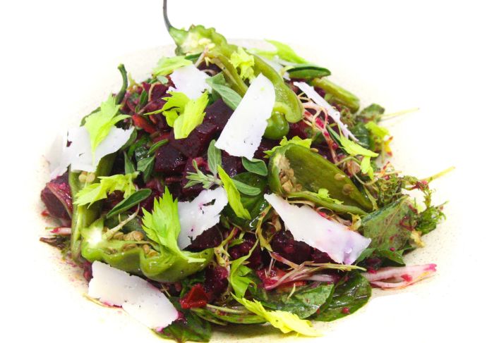 Marinated Beet Italian Salad by Chef Carl for DTB photo cred Emily Eickhoff