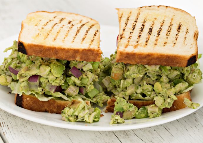 Heart Healthy Avocado Chicken Salad