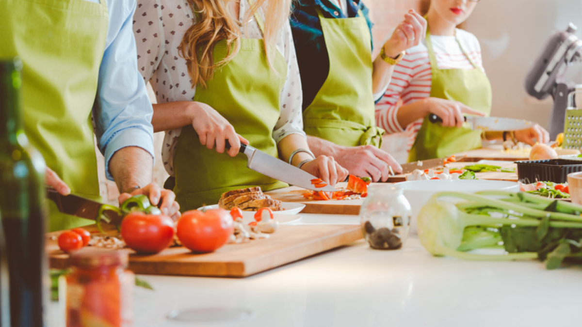 Cooking demonstration