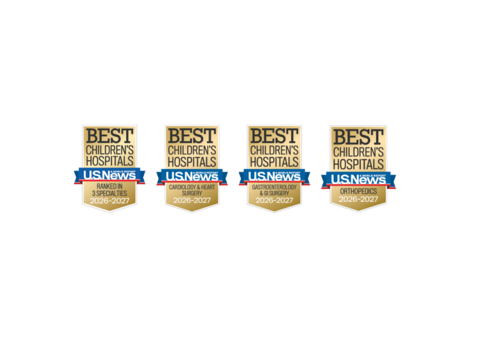 Ochsner Childrens USNWR badges 2026 27