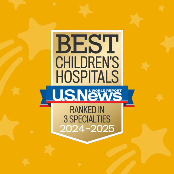 U S News and World Report Pediatrics Badge 2