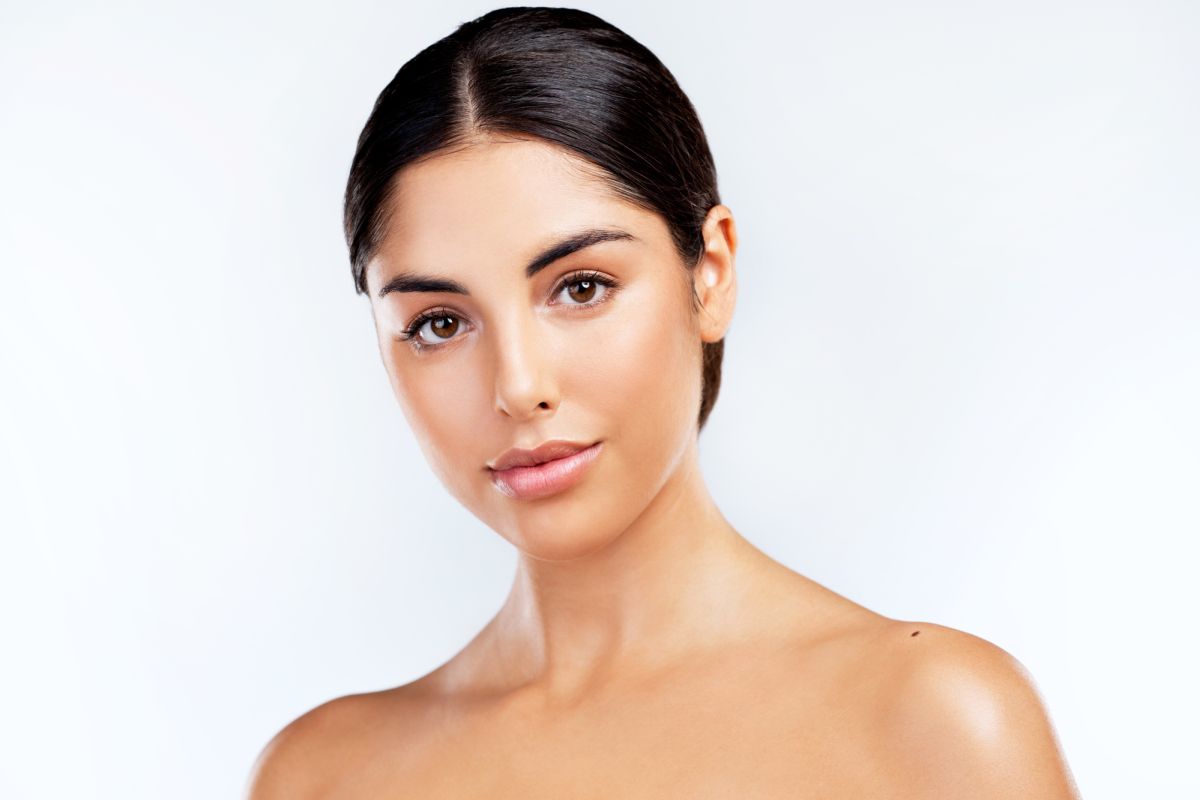 Facial plastic surgery patient