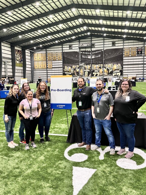 Group photo of preboarding team