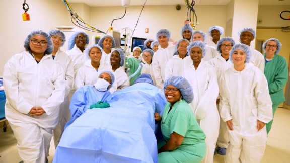 STEM Pathfinder students