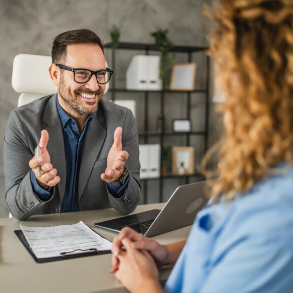 Man discussing his OGB membership
