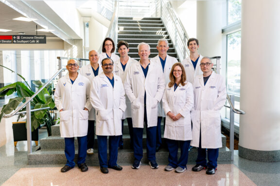 Ochsner Health Aortic Center team of vascular and cardiac surgeons