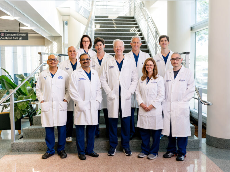 Ochsner Health Aortic Center team of vascular and cardiac surgeons