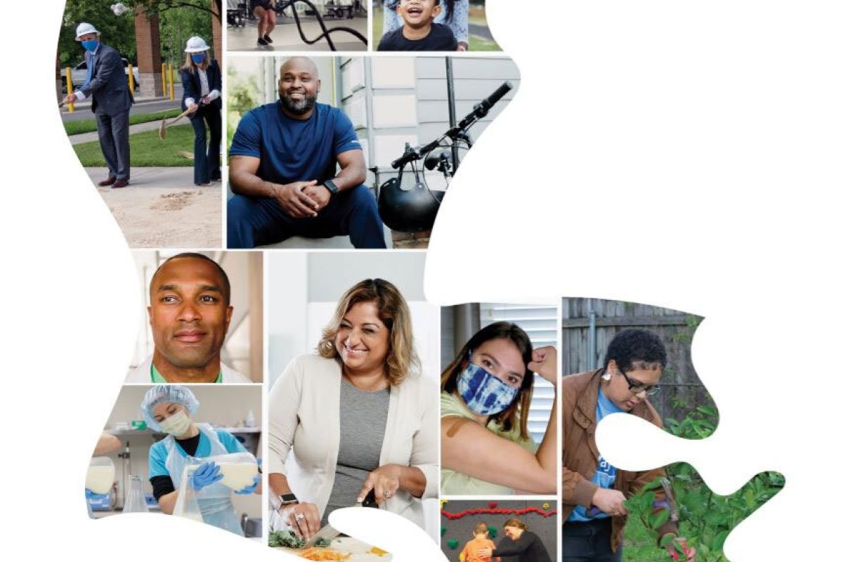 Map of Louisiana showing medical professionals and patients