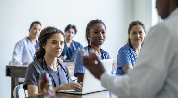 Med Students in Class