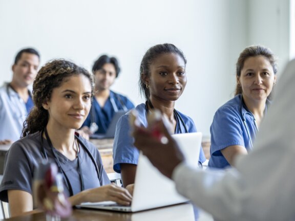 Med Students in Class