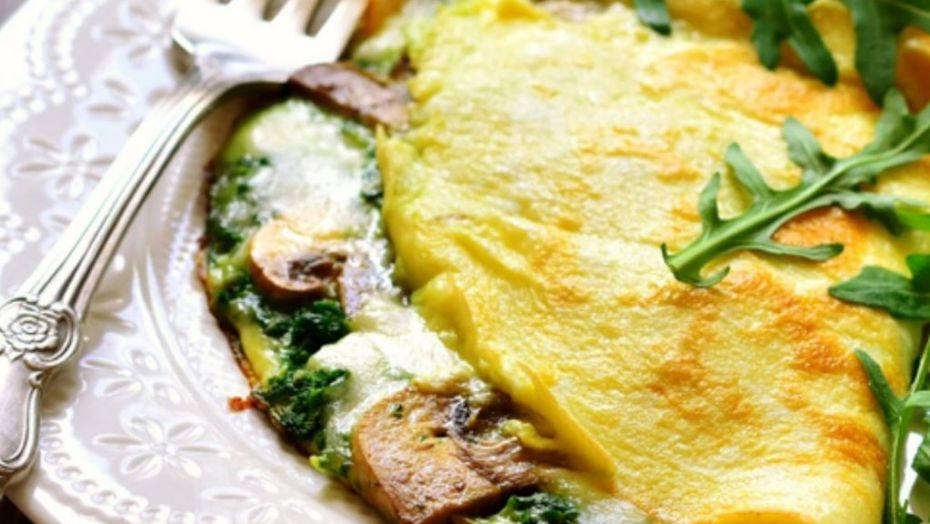 Turkey omelet