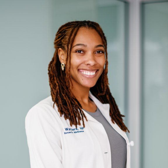 Watters NP smiling at Ochsner Baptist Menopause Clinic Cropped