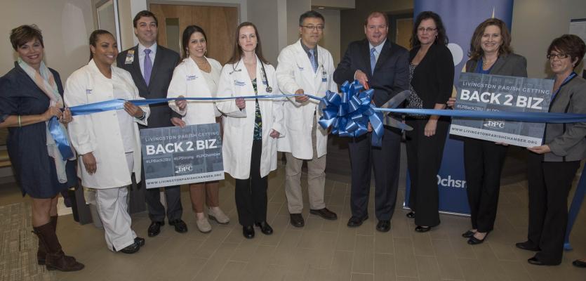 Ochsner Health Center – Denham Springs South Celebrates Grand Re-Opening After Devastating Flood