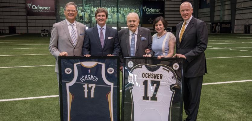 New Orleans Saints & Pelicans Announce New Name for Training Facilities with Partner Ochsner