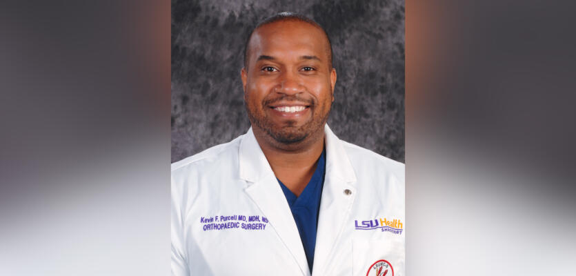 Meet Dr. Kevin Purcell: Fellowship-trained orthopedic surgeon now at Ochsner LSU Health
