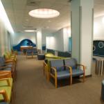 Waiting room at the Boh Center